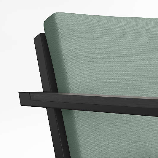 Alfresco Replacement Petite Spa Blue Sunbrella ® Outdoor Lounge/Armless Chair Cushion