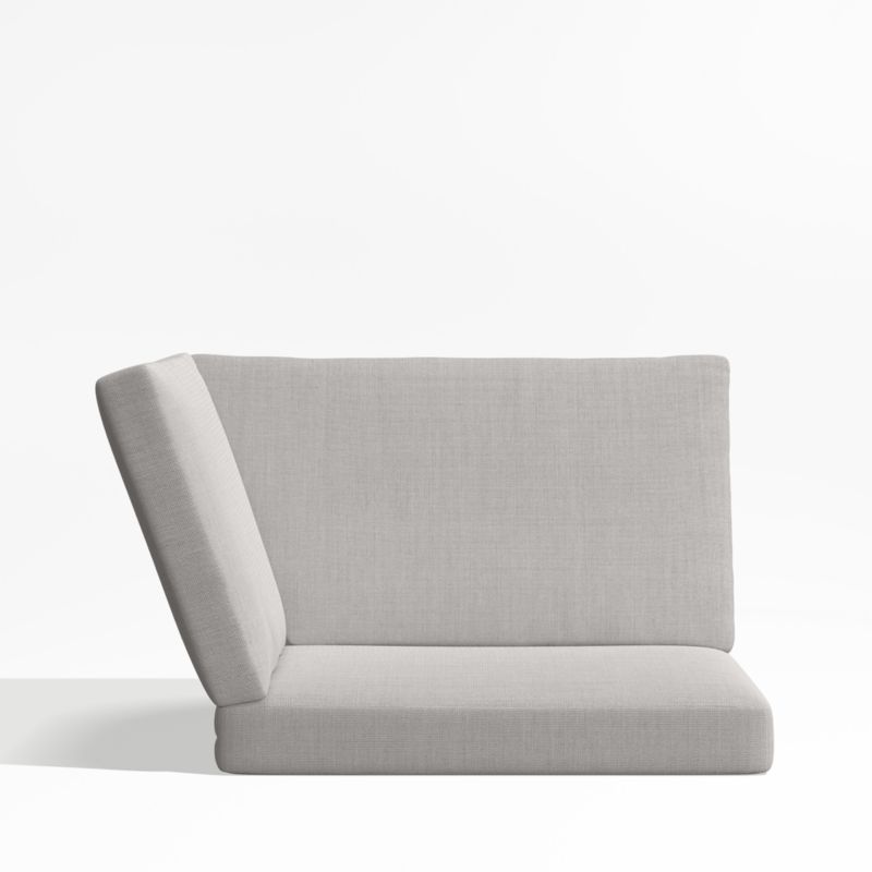 Alfresco Silver Outdoor Corner Chair Cushion