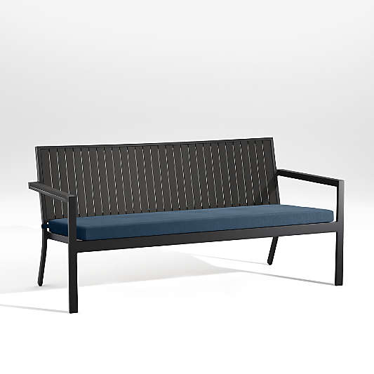 Alfresco Replacement Cast Harbor Blue Sunbrella ® Outdoor Sofa Cushion