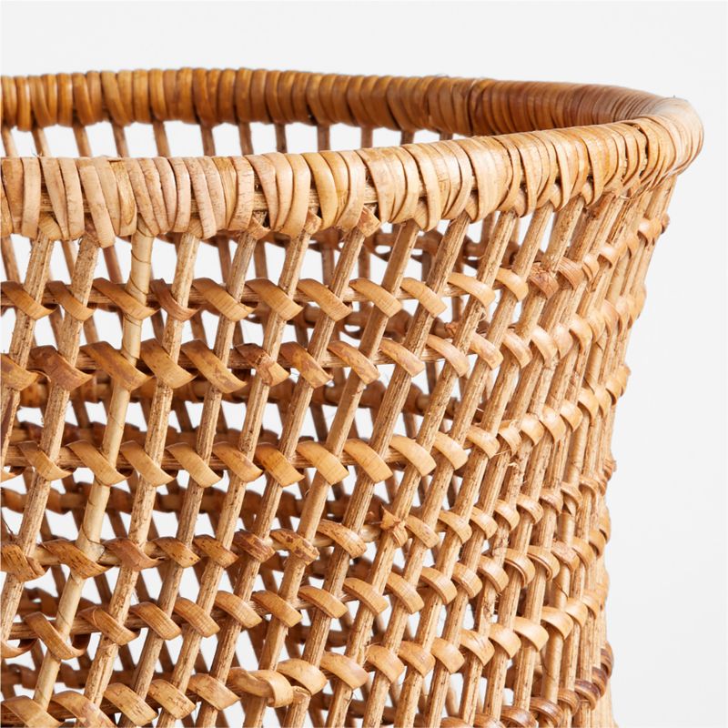 Algarve Small Light Brown Woven Vase 12" - image 3 of 6