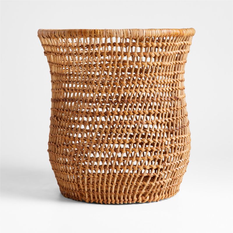 Algarve Small Light Brown Woven Vase 12" - image 4 of 6