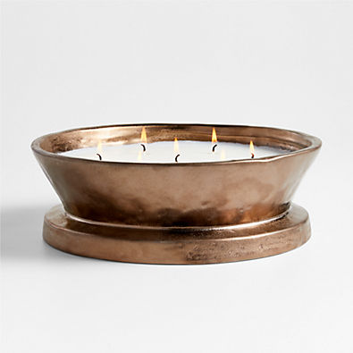View Ali Smoked Cedar Scented Ceramic Candle by Leanne Ford details