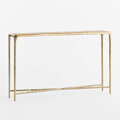 Alira Bronze Cast Aluminum 50" Console Table