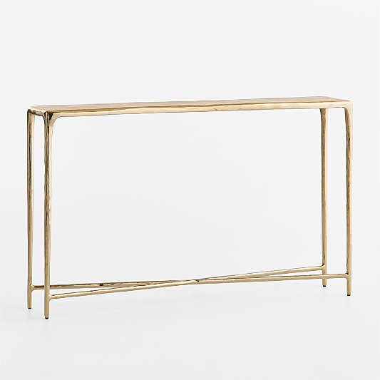 Alira Bronze Cast Aluminum 50" Console Table