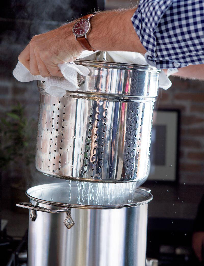 All-Clad Stainless Steel 12 qt. Multipot with Perforated Insert and ...