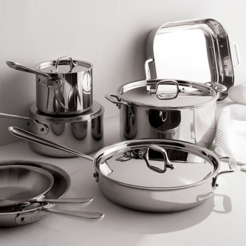 All-Clad ® Stainless 10-Piece Cookware Set - image 13 of 12