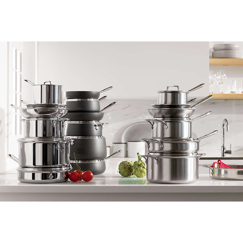 All-Clad D3 Tri-Ply Stainless-Steel 10-Piece Cookware Set