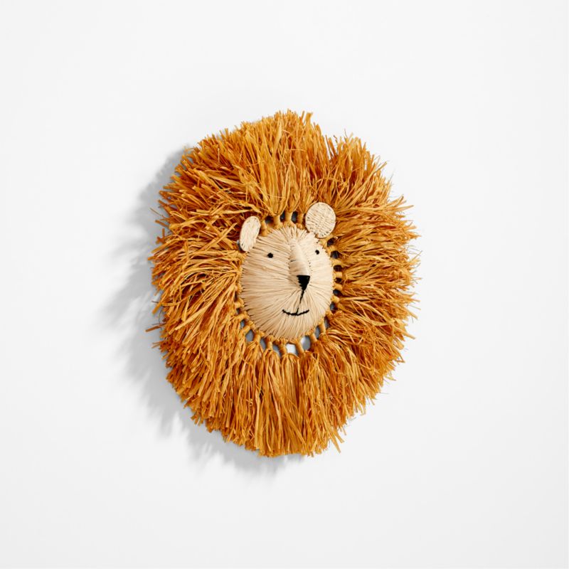 All Across Africa Lion Head Wall Decor