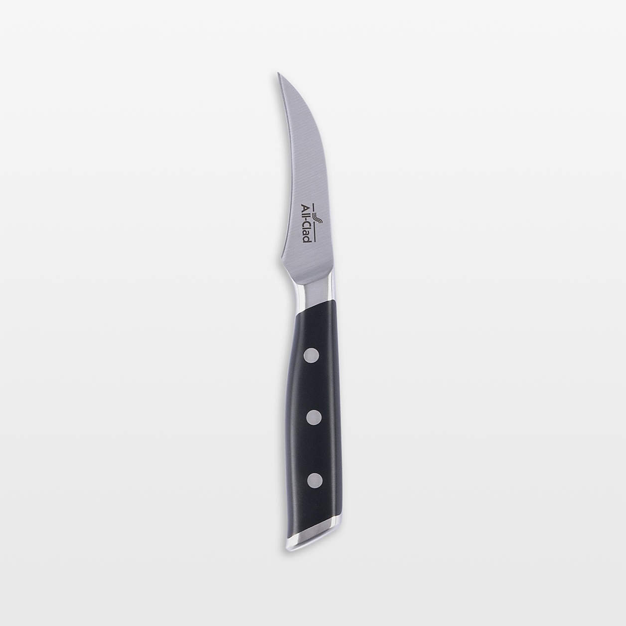 AllClad 3" Curved Paring Knife + Reviews Crate & Barrel
