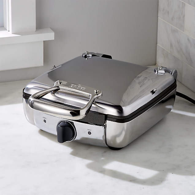 Breville 4Slice Smart Waffle Maker + Reviews Crate & Barrel
