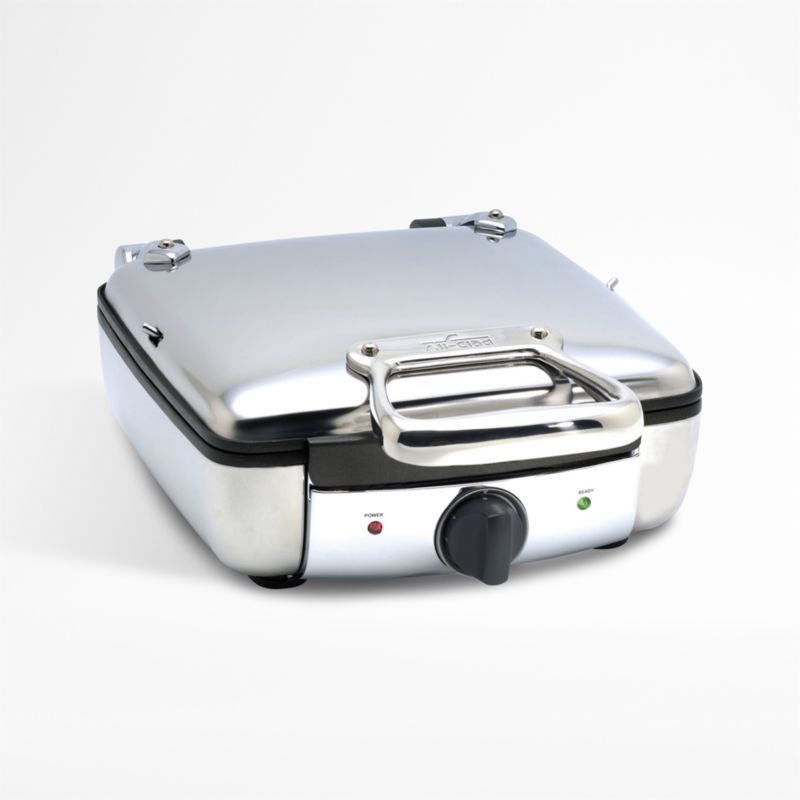 AllClad Belgian Waffle Maker 4slice + Reviews Crate & Barrel
