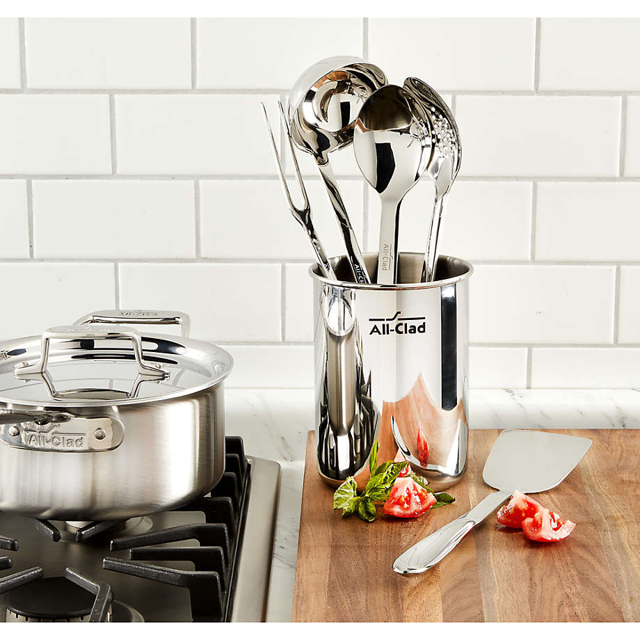 Chef'n 6-Piece Tool Set with Crock | Crate & Barrel