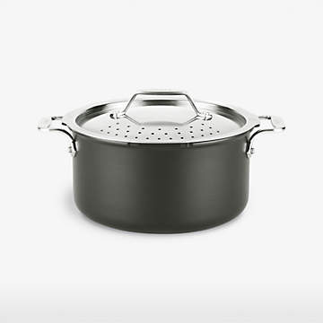 All-Clad Fusiontec 4-Quart Natural Ceramic Soup Pot Black