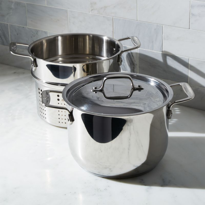 All-Clad ® Stainless Steel 6-Qt. Pasta Pot with Lid - image 1 of 4