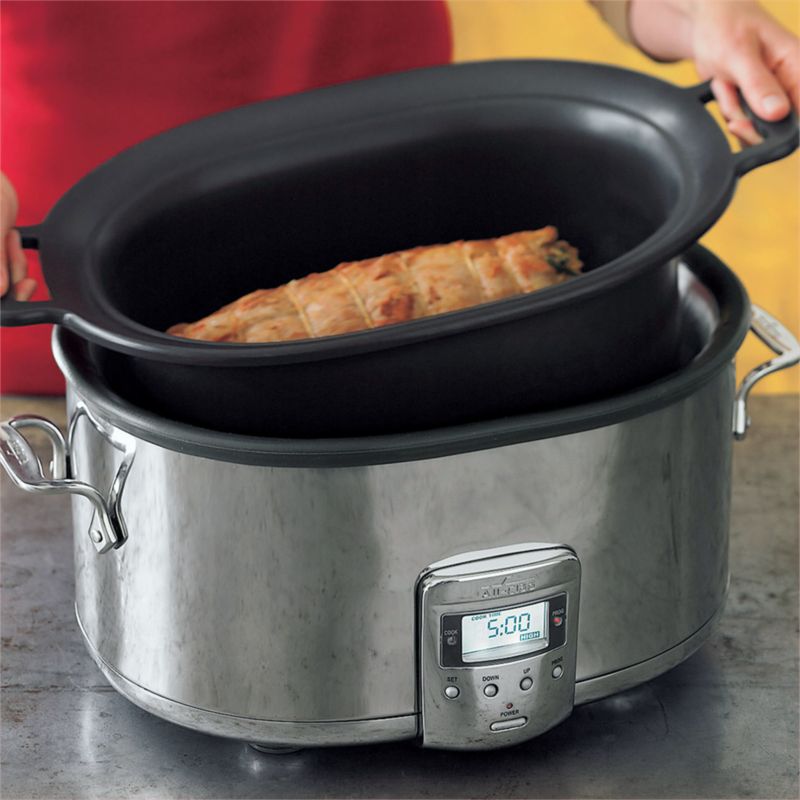 All Clad 7 Quart Deluxe Slow Cooker — KitchenKapers