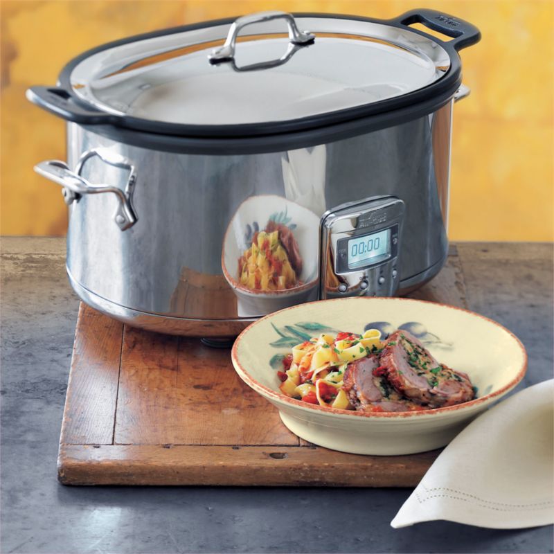 All Clad 7 Quart Deluxe Slow Cooker — KitchenKapers