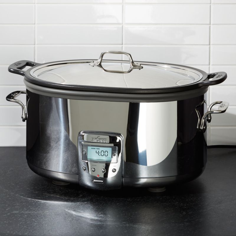 All Clad 7 Quart Deluxe Slow Cooker — KitchenKapers