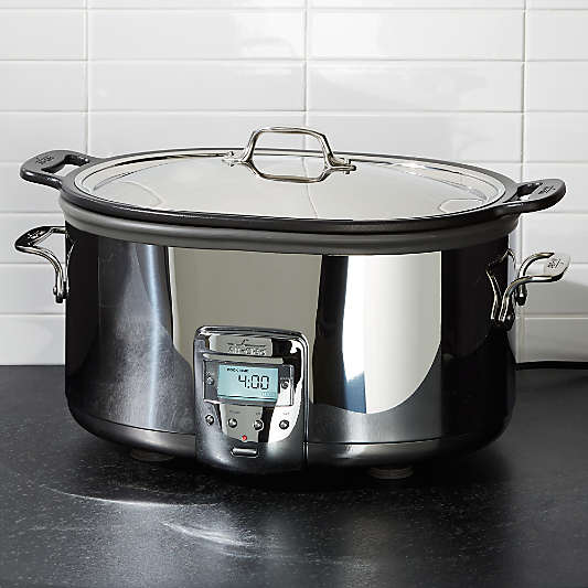 All-Clad © 7-Quart Deluxe Slow Cooker with Aluminum Insert