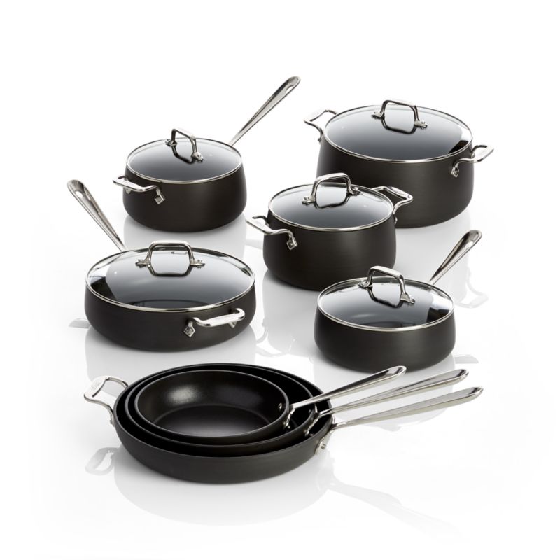 All-Clad ® HA1 Hard-Anodized Non-Stick 13-Piece Cookware Set with Bonus - image 9 of 9