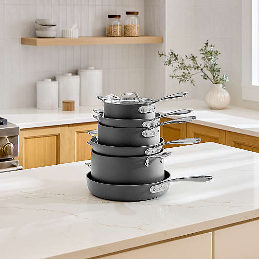 All-Clad ® Curated Ceramic Nonstick 10-Piece Cookware Set
