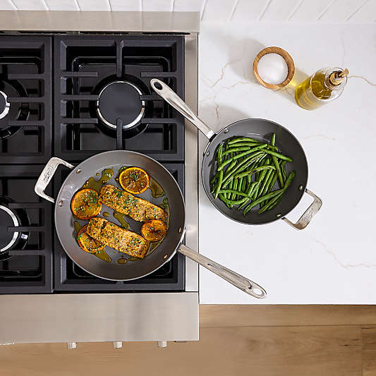 All-Clad ® Curated Ceramic Nonstick 8.5" and 10.5" Fry Pans Set