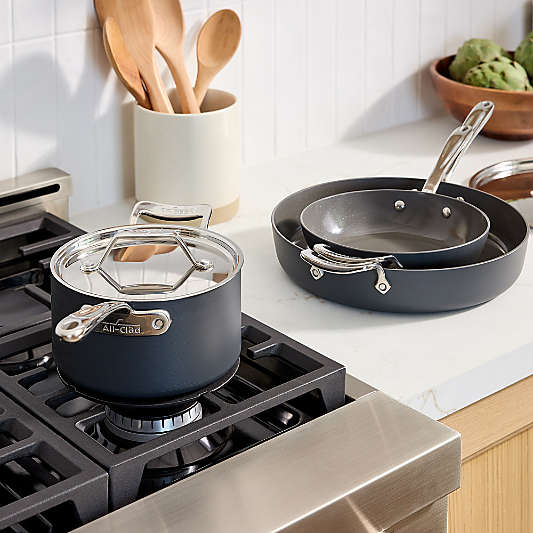 All-Clad ® Curated Ceramic Nonstick 5-Piece Cookware Set