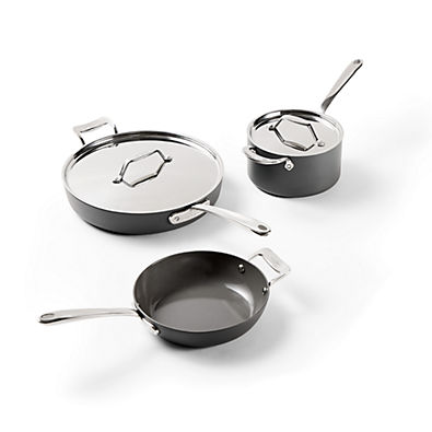 View All-Clad ® Curated Ceramic Non-Stick 5-Piece Cookware Set details