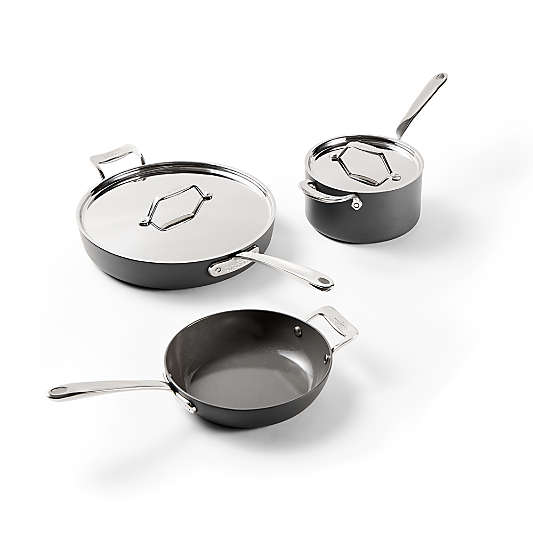 All-Clad ® Curated Ceramic Nonstick 5-Piece Cookware Set