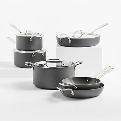 View All-Clad ® Curated Ceramic Non-Stick 10-Piece Cookware Set details
