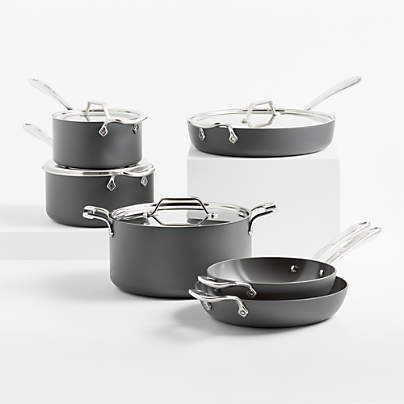 All-Clad ® Curated Ceramic Nonstick 10-Piece Cookware Set