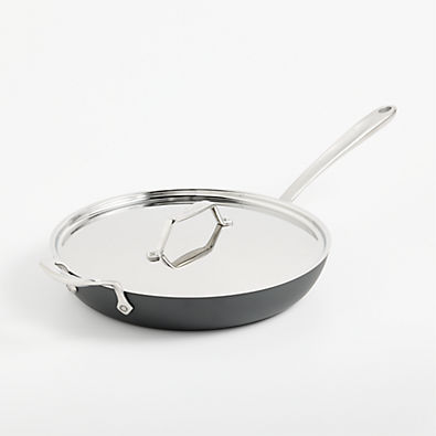 View All-Clad ® Curated Ceramic Nonstick 12" Fry Pan with Lid details