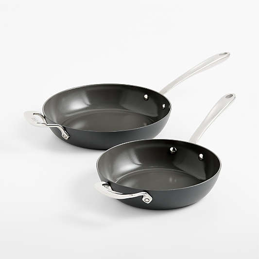 All-Clad ® Curated Ceramic Nonstick 8.5" and 10.5" Fry Pans Set
