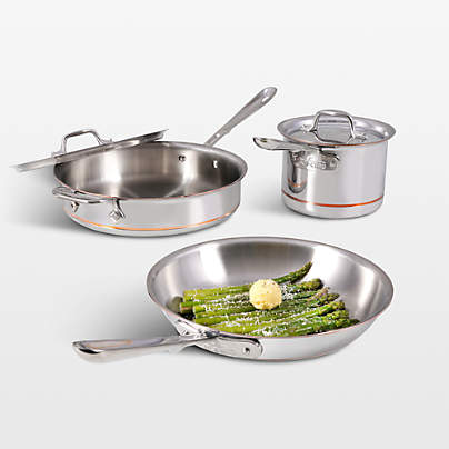All-Clad Copper Core 5-Piece Cookware Set