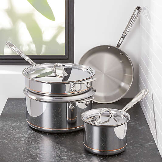 All-Clad ® Copper Core 7-Piece Cookware Set