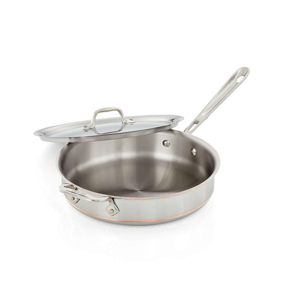 All-Clad Copper Core 6-quart saute pan with lid, All-Clad C…