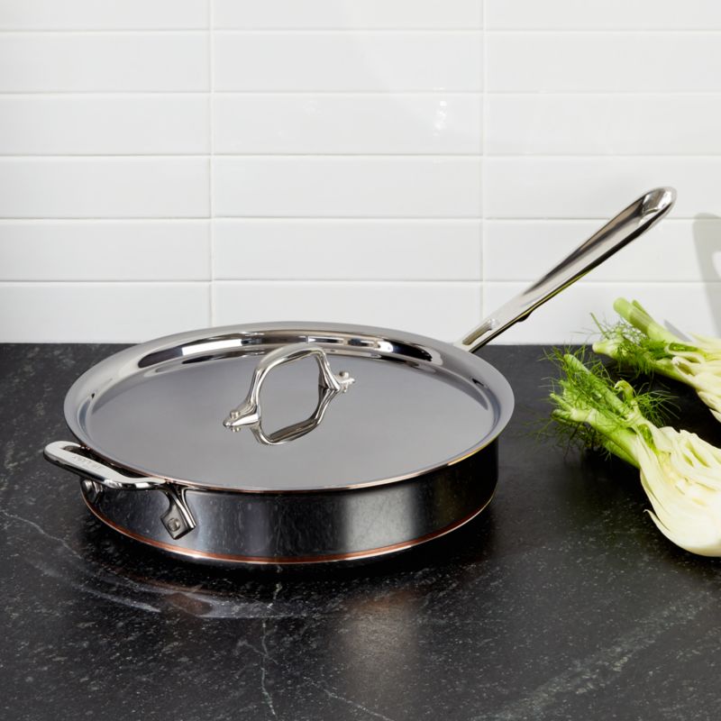 Copper Core Quart Saute Pan Various Design Wcigcofirms