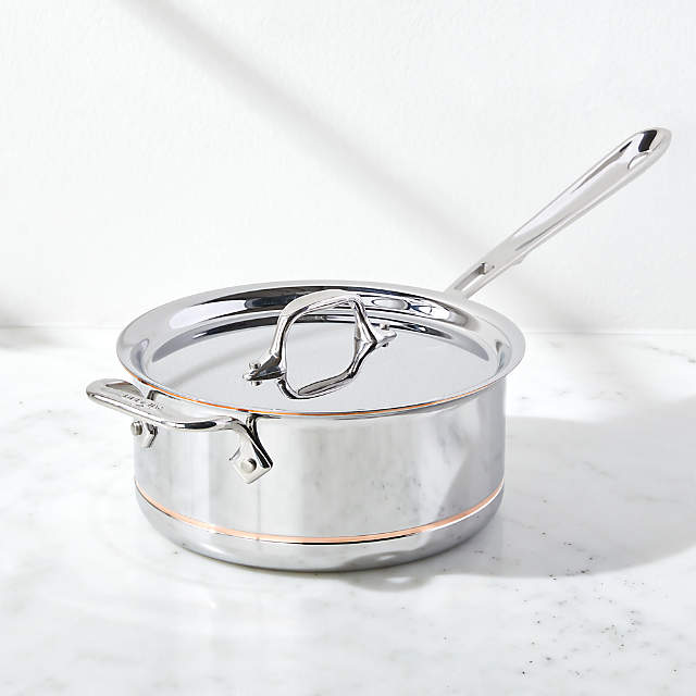 2-Quart Sauce Pan, With Lid, Copper Core Pan I All-Clad