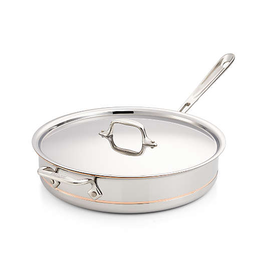 All-Clad © Copper Core 5-Quart Sauté Pan with Lid