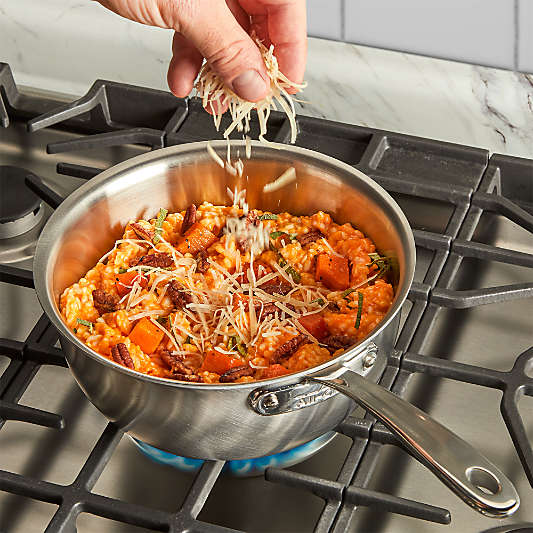 All-Clad ® D3 Curated 2.5-Qt. Stainless Steel Saucier