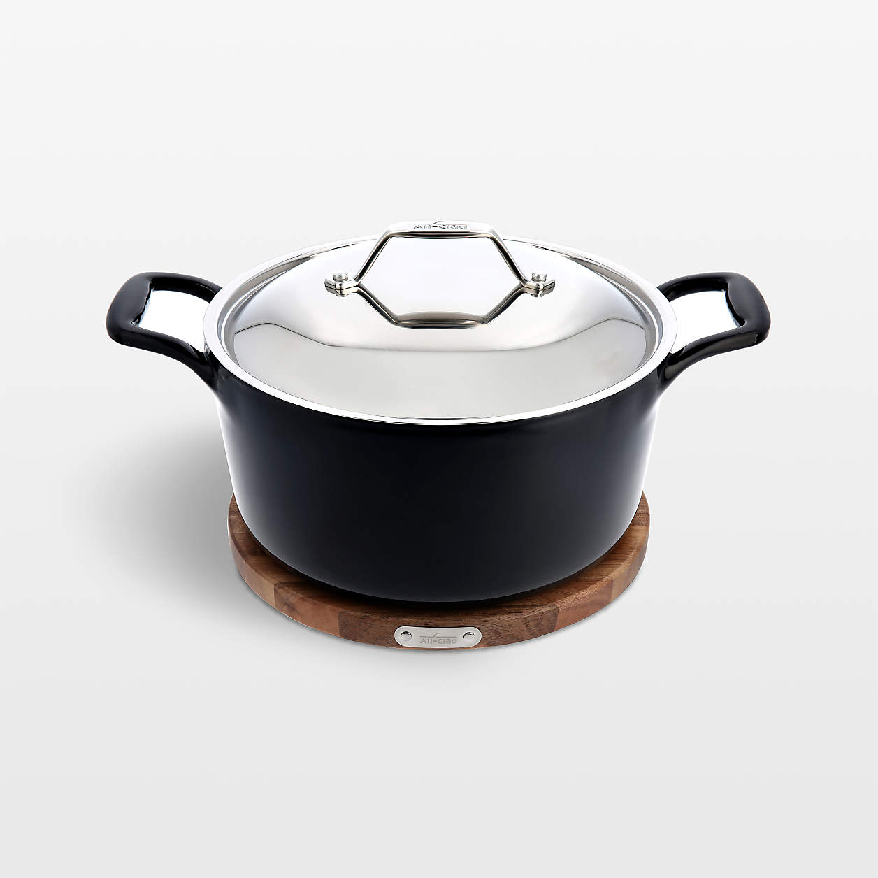 AllClad Cast Iron 6Qt. Dutch Oven + Reviews Crate & Barrel