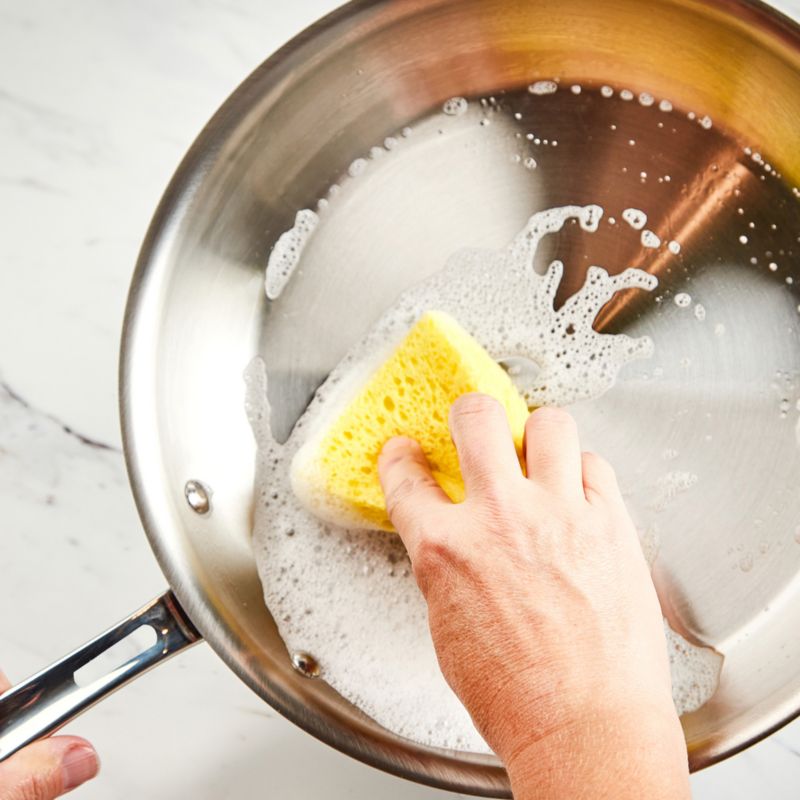 All-Clad D3 7-Qt. Stainless 3-ply Bonded Cookware, Sunday Supper Pan with Lid - image 5 of 8