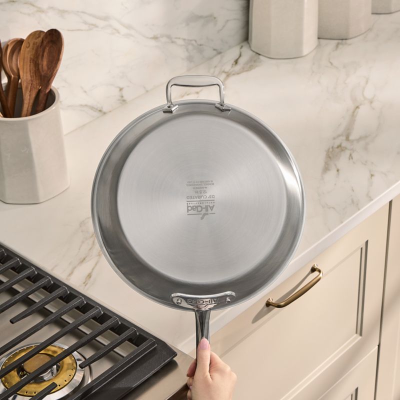 All-Clad ® D3 Curated Stainless Steel 8", 10" and 12" Fry Pan Set - image 2 of 10