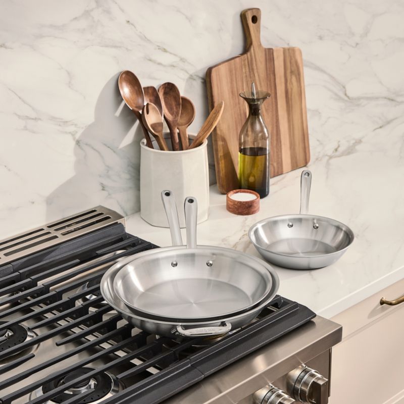 All-Clad ® D3 Curated Stainless Steel 8", 10" and 12" Fry Pan Set - image 7 of 10