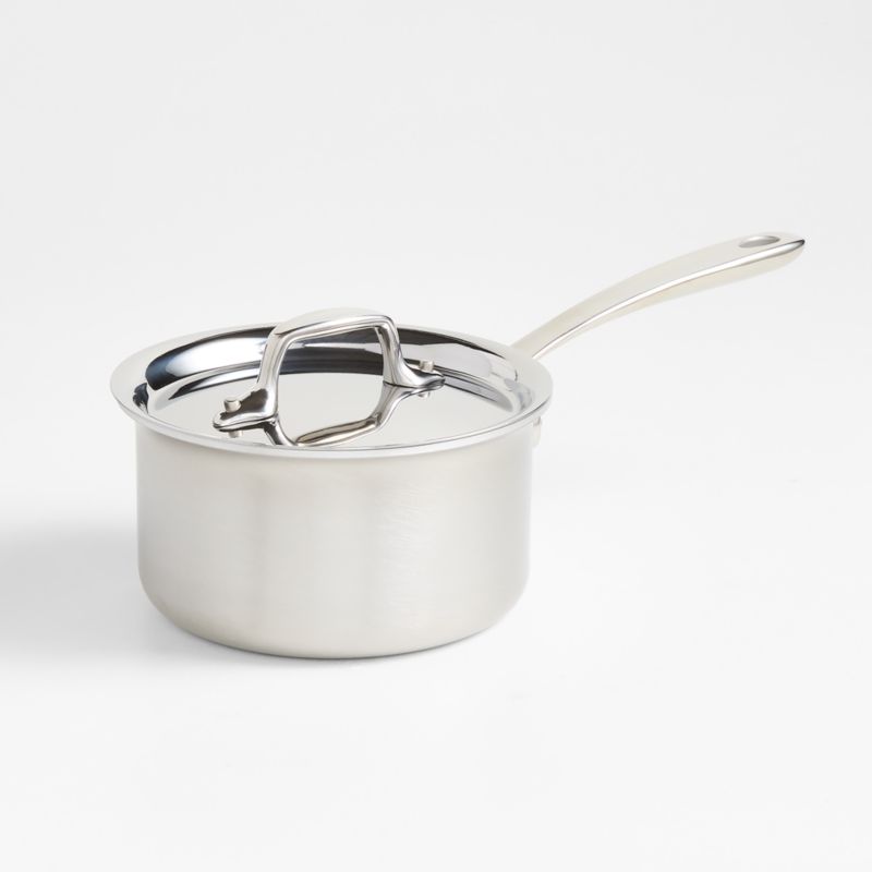 All-Clad ® d3 Curated 1.5-Quart Saucepan with Lid - image 0 of 3