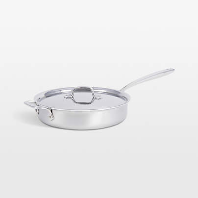 All-Clad ® D3 Curated 3-ply Stainless Steel 3-Qt. Saute Pan