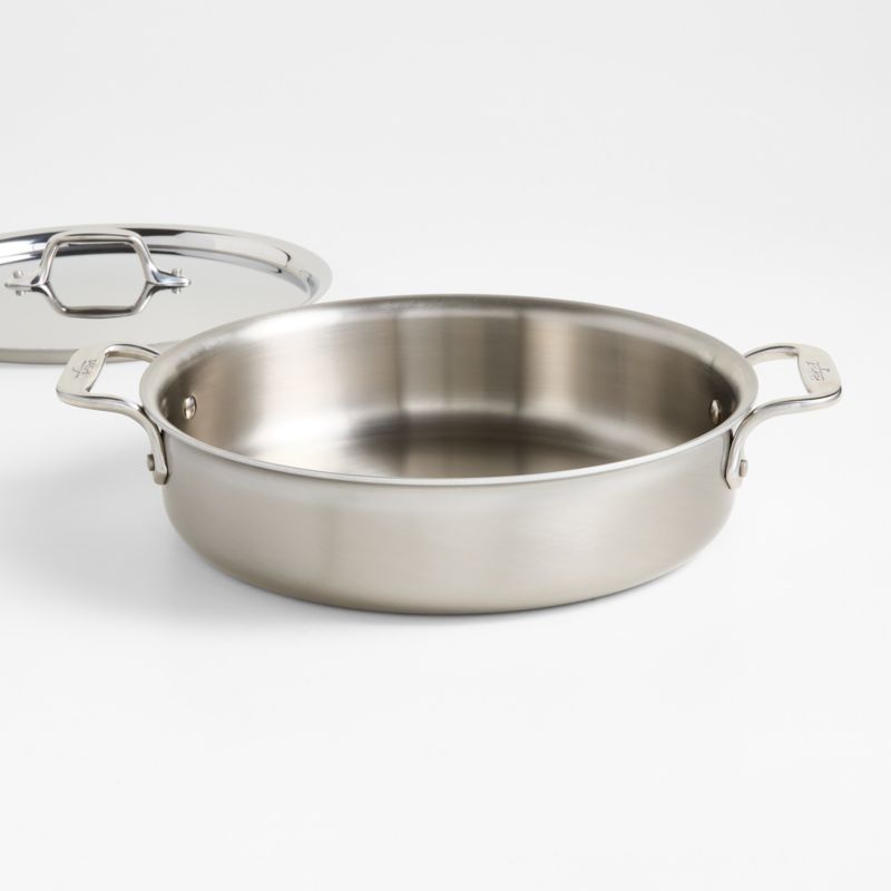 All-Clad ® d3 Curated 4-Quart Sauteuse Pan with Lid - image 12 of 13