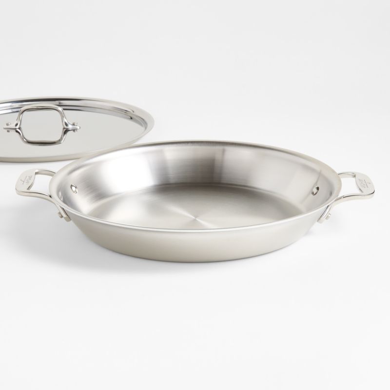 All Clad d3 13" Curated Stainless Steel Universal Pan - image 8 of 7