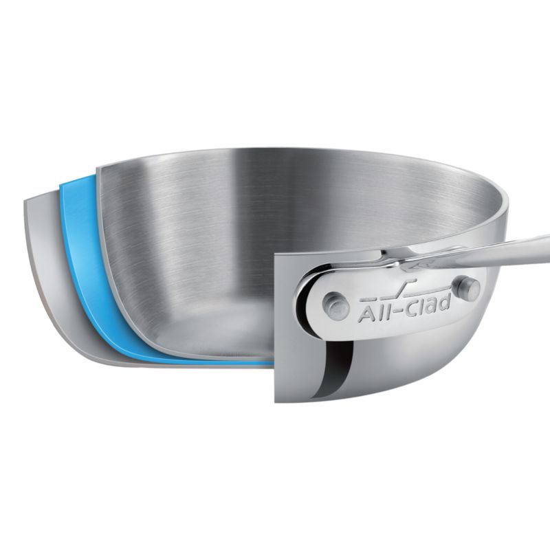 All-Clad ® d3 Stainless 12" Fry Pan with Lid - image 5 of 7