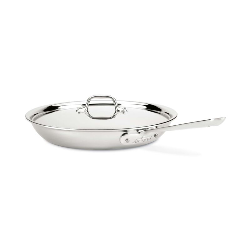 All-Clad ® d3 Stainless 12" Fry Pan with Lid - image 7 of 7