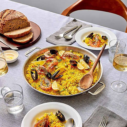 All-Clad ® D3 Stainless 3-Ply Paella Pan